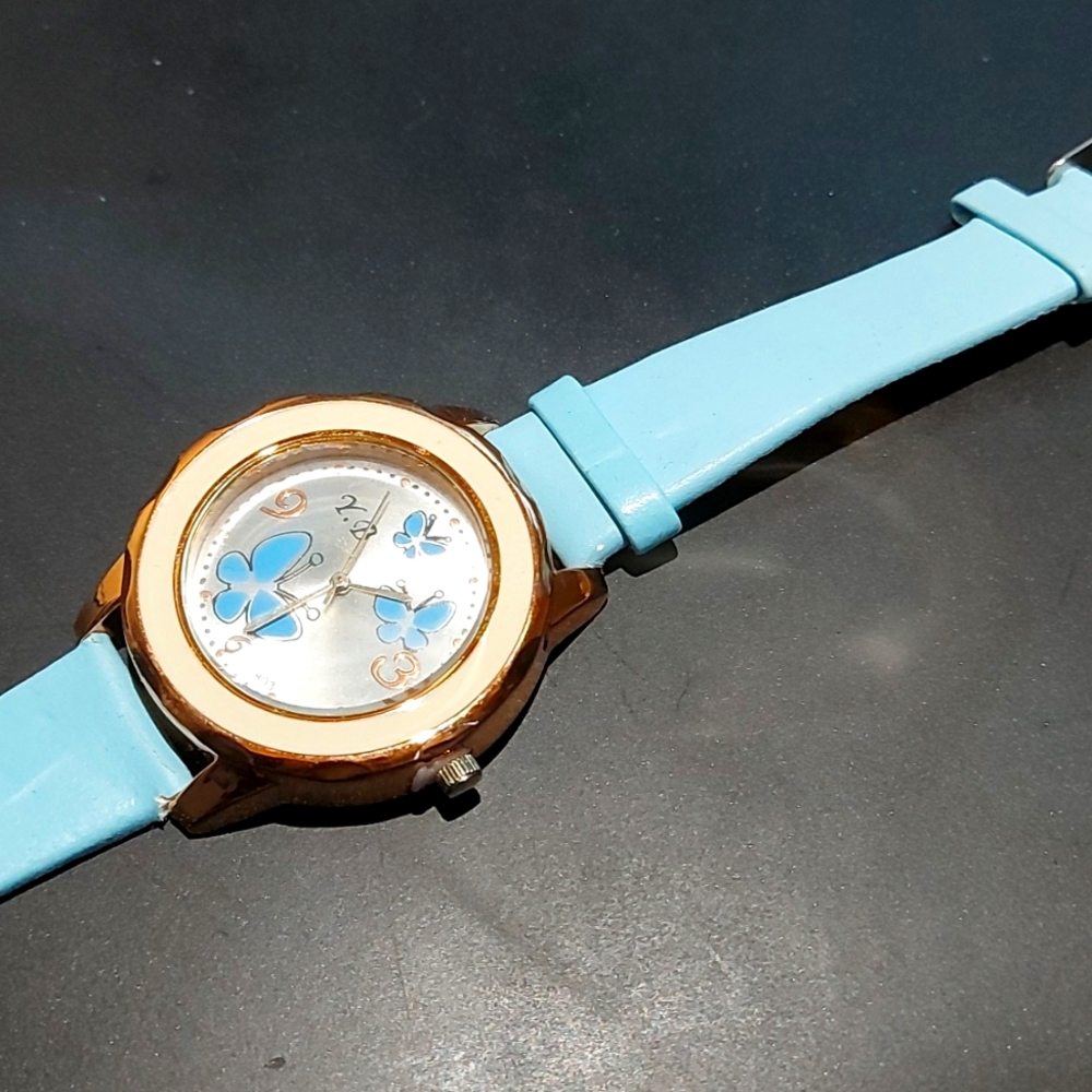 Blue women watch